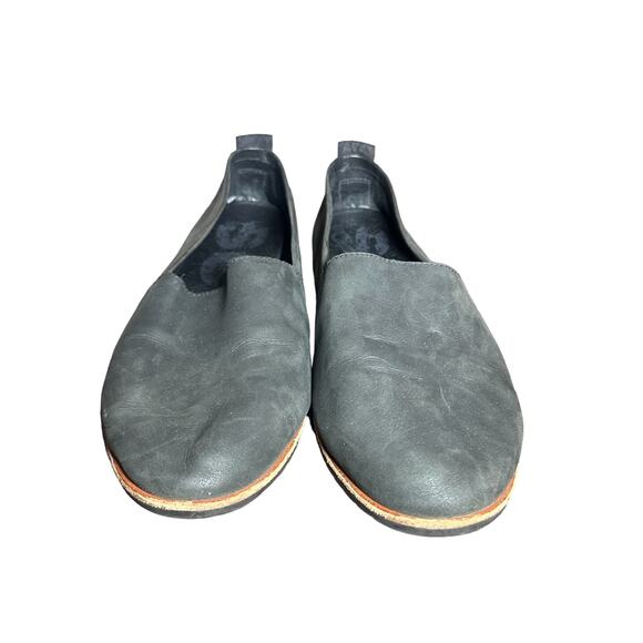 Sorel Black Ella Slip-On Shoes Sz 10 M Round Toe Comfort Flats Loafer - Picture 5 of 11